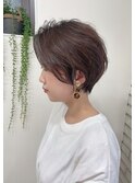 前髪カール/ネオシースルーバング/くびれボブ［銀座］