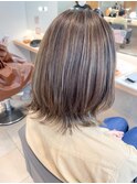 白髪ぼかしハイライト☆
