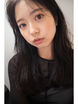 トローノ 栄(TRONO) 【TRONO伊藤】前髪なし/大人ウェーブロングヘア