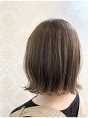 切りっぱなしボブ【細野実香】