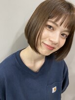 ノンダメージ水素カラーグレージュアッシュネイビーグレー表参道