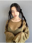 《kitin吉祥寺》りぼんアレンジ ロング