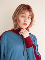 ジュール 大分(Joule)&nbsp;ミディアムヘア/斜めバング/グレージュカラー/大分駅