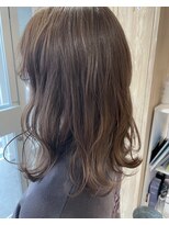 エヌアンドエー せんげん台店(N&A)&nbsp;ゆるふわウェーブパーマ Wカラー/ハイライト