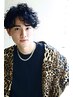 Men'sカット+特殊パーマ(ツイスト/ツイスパ/波パーマetc...)￥13500