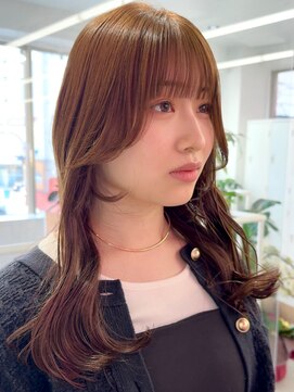 ロンドワン 三宮元町(Lond one) 韓国レイヤーカット/ヨシンモリフェイスレイヤー/イノアカラー