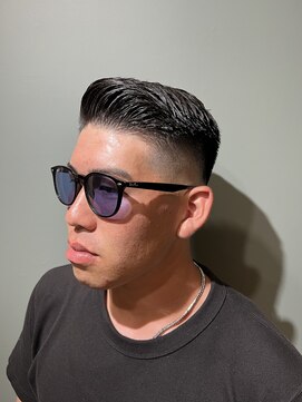 スタンドバーバー 柏(STAND BARBER) カルマパーマ/ベリーショート/ダークアッシュ/ニュアンスパーマ