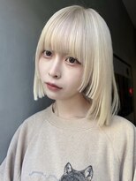 ジーナ(XENA) ケアブリーチ×ハイトーン×ホワイトカラー(渋谷)