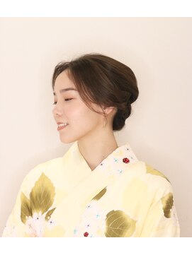 アンベリールフルー(EMBELLIR fleur) 浴衣・着物ヘアセット　３０代４０代５０代　表参道
