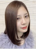 ナチュラルストレートボブ