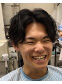 センターパーマ