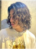 心斎橋サーフカール波巻きパーマツイストスパイラルパーマ緩め★