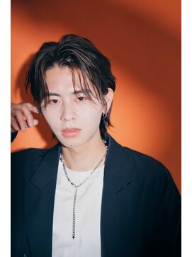 バース 梅田中崎町店(BIRTH) 前髪ほつれセンターパート　ニュアンスパーマ