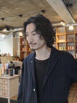 ヒカリス 中崎店(HIKARIS) メンズ × パーマ