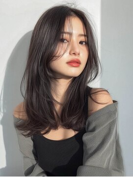 リット(lit.) 韓国レイヤー×アッシュブラウン