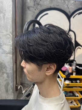 カーニー 上野(kearny) ニュアンスパーマ毛流れパーマ曲がる縮毛矯正センターパート