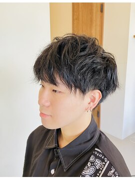 リバース ゆるめソフトパーマ