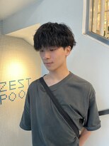 ゼストプール(ZEST POOL) 緩めシャドーパーマ