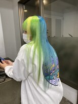 オーン(OOn)&nbsp;ネオングリーン×アクアブルー×ペールイエロー