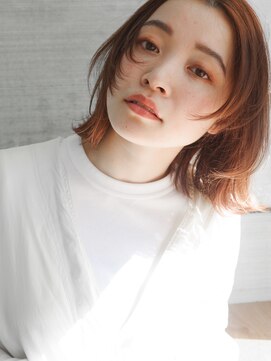 エインアンリー 明治神宮前(AIN.ANLY.) ☆暗めカラーグランマッシュデザインカラーフェイスフレーミング