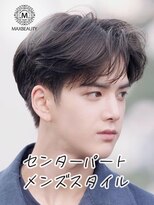 マックスビューティーギンザ(MAXBEAUTY GINZA) センターパートメンズスタイル☆銀座/東京駅