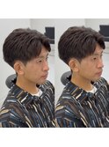 ショートセンターパート