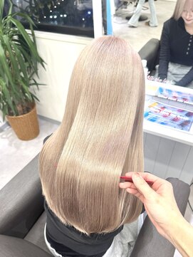 エルサ ザ リープ(ELSA the leap) 【ブリーチカラー/ダブルカラー】ハイトーンカラー/髪質改善