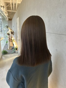 ヘアーメイク アディクト(HAIR MAKE addict) オリーブブラウン