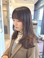 トッカ 中目黒店(tocca)&nbsp;layer cut × chocolate brown