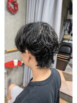 ヘアーメークテスタヴァンティ (Hair make Testavanti)&nbsp;マッシュウルフ×スパイラルパーマ