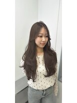 イオエ 心斎橋(ioe)&nbsp;前髪/アンブレラカラー/こなれミディ/髪質改善/イメチェン
