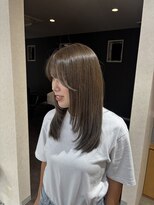 ジェリカヘアー サンフラワー通り(Jlica hair)&nbsp;ミントグレージュ×レイヤーカット