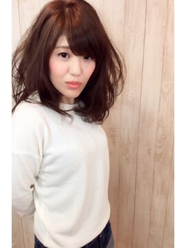 ヘアデザイン ループ(hair design LOOP) セミディーヘアー