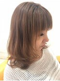 エアリーなふんわりカールスタイル