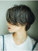 30代 40代 50代に大人気☆大人束感ショートボブ