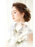 《へアセット》結婚式やパーティーにオススメシニヨン