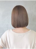 ツヤ束感ボブ