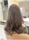 透明感グレイジュ