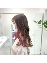 アディション 渋谷(ADITION)&nbsp;【ADITION渋谷】ミルクティピンクインナーカラー