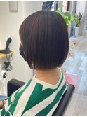ぴんぴんしない♪うる艶縮毛矯正/ぱつっとボブ【カドワキ】