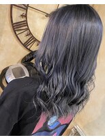 ユニーク(UniQ)&nbsp;ブルーシルバー×髪質改善トリートメント