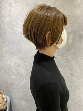フレームプラス 御堂筋難波店(FRAME +) まるっとショートボブ
