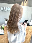 【LAMP hair】ハイトーンベージュ