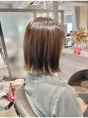 20代30代40代大人可愛い小顔ショートカット外ハネボブハイライト