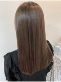 髪質改善縮毛矯正 ナチュラルうるつやストレートロング