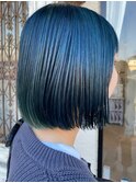 大人マッシュショート丸みショート黒髪ショートベリーショート