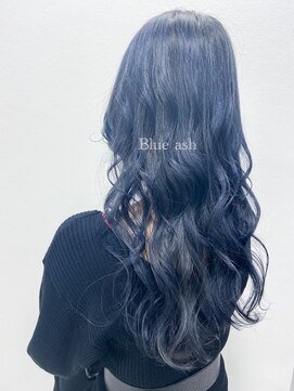 美容室 アクイール グラッセ(Accueillir grace) ダブルカラー☆ブルーアッシュ