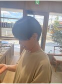 ツーブロックハンサムショート