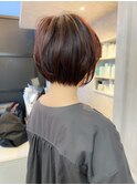 福山Caary20代30代40代50代60代ショートボブ小顔補正立体カット