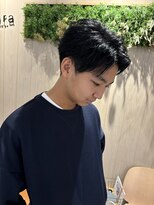 メンズフェザースタイル